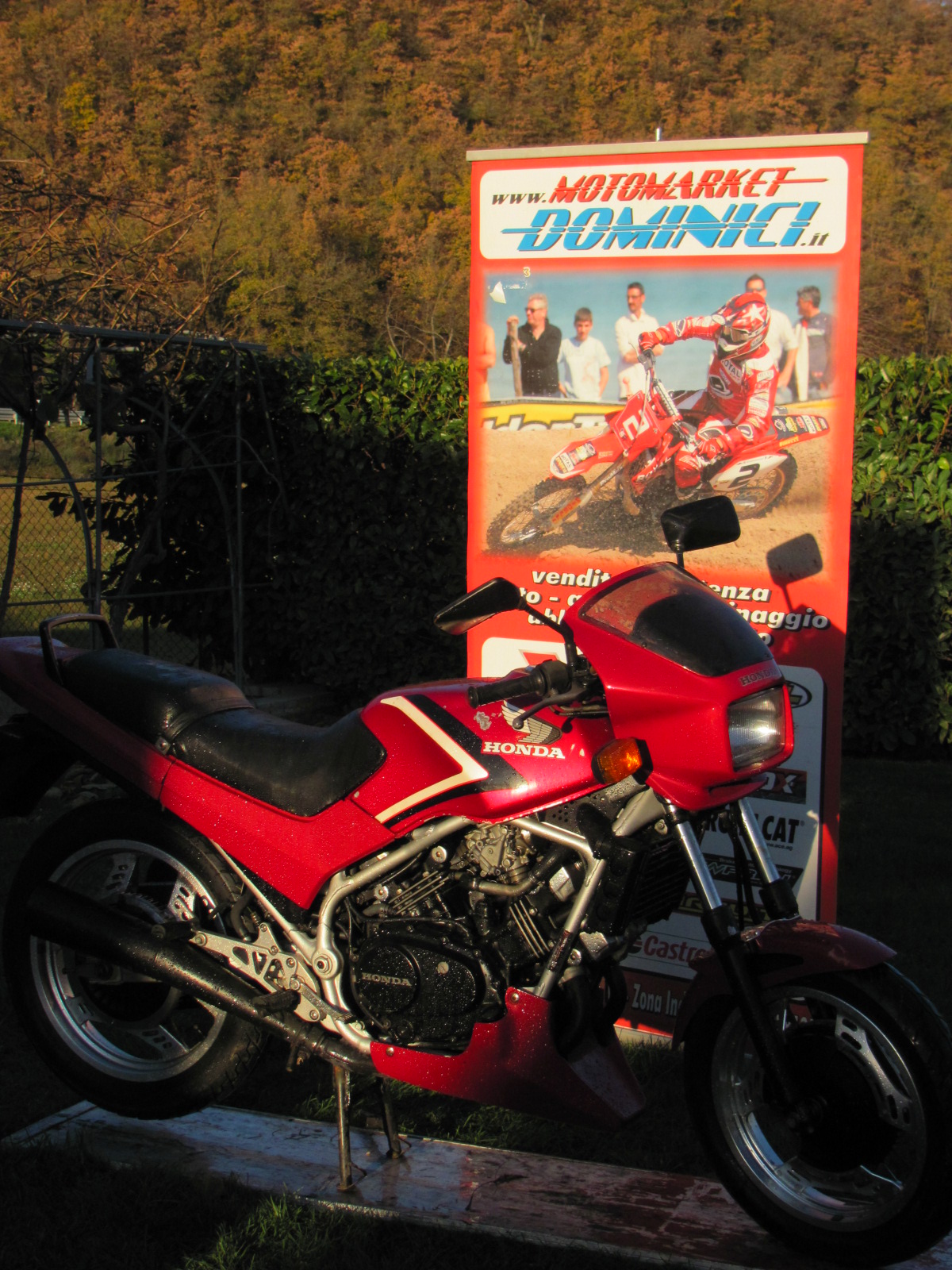 honda nc13 rossa 400cc