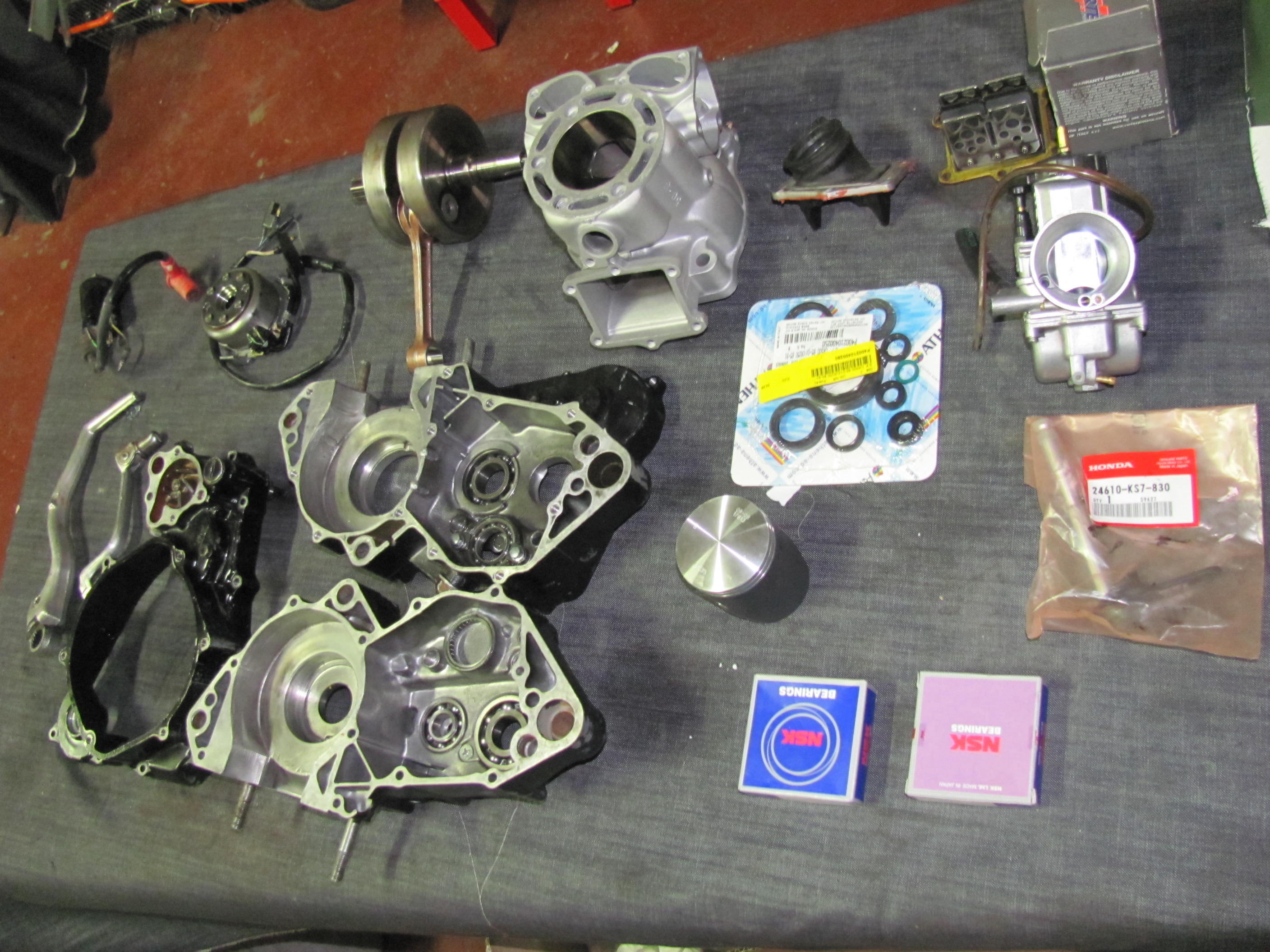 ricambi per honda cr 250 