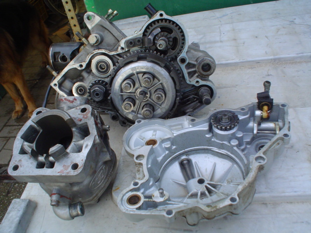 BLOCCO KTM RAFFREDDAMENTO LICQUIDO