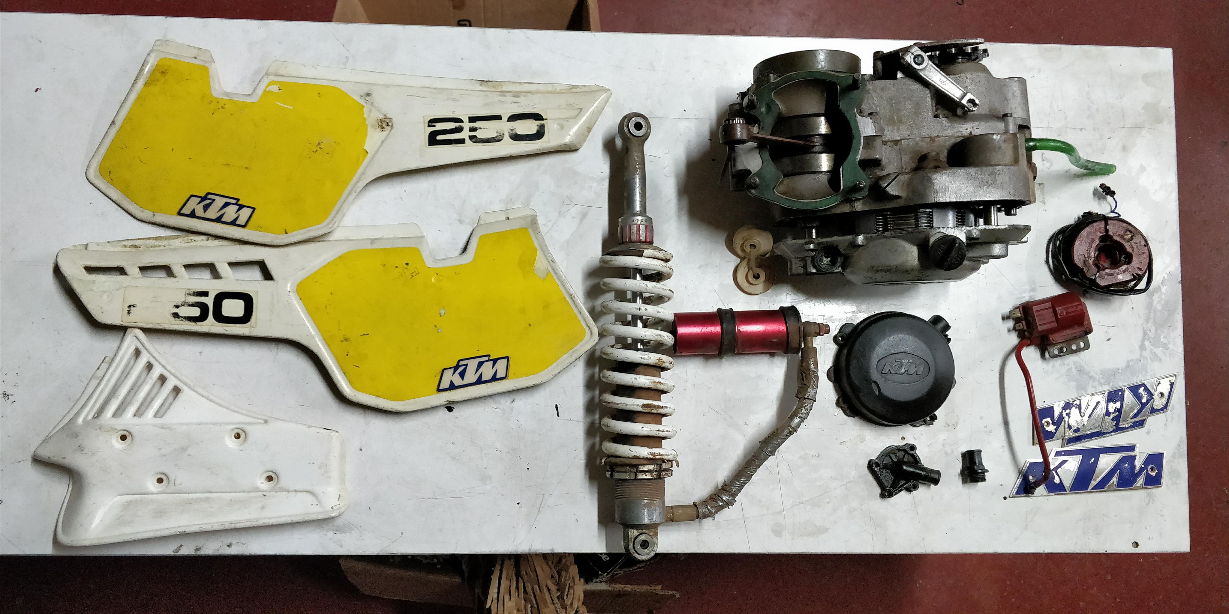 Ricambi ktm 250 