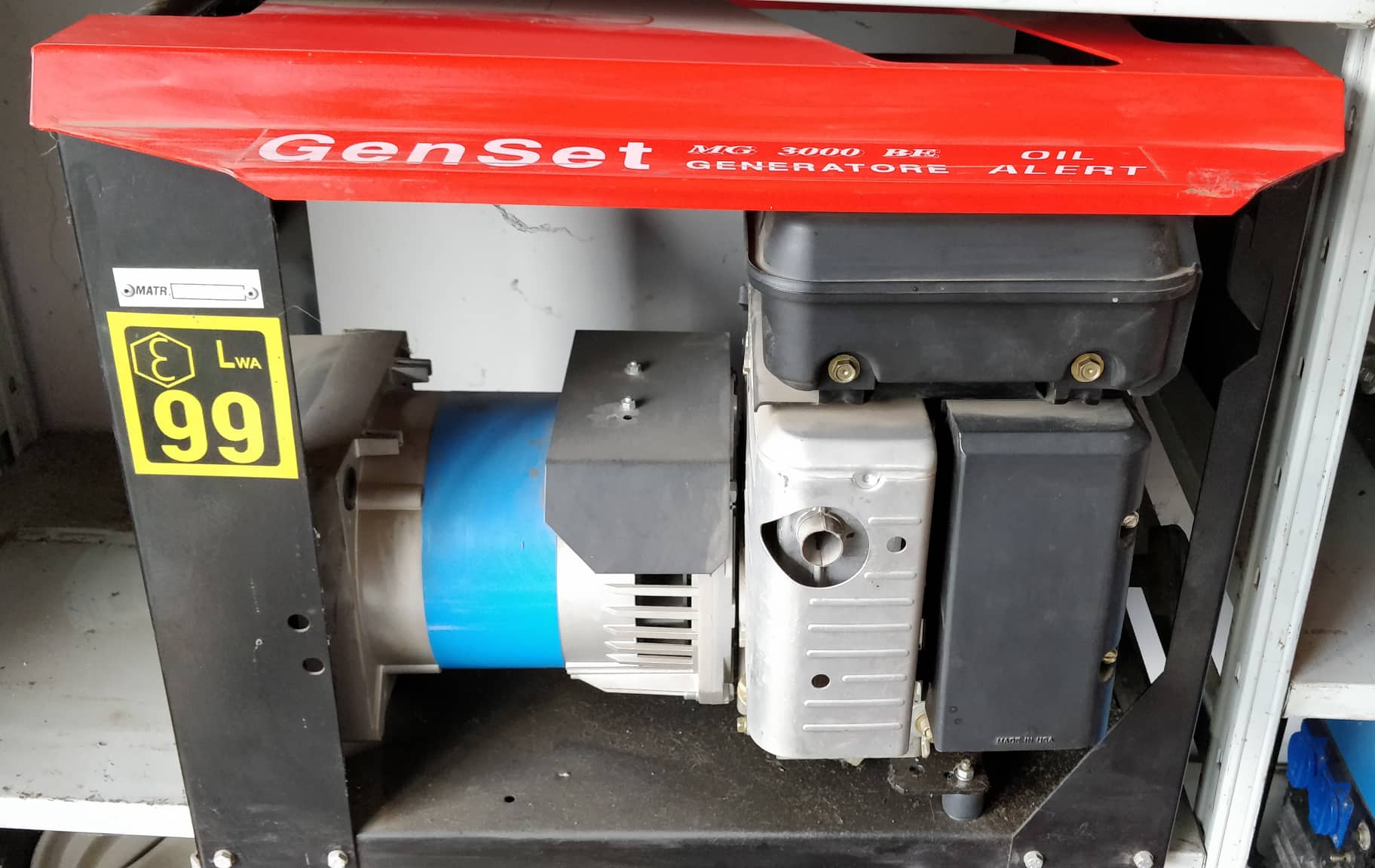 Generatore genset mg 3000