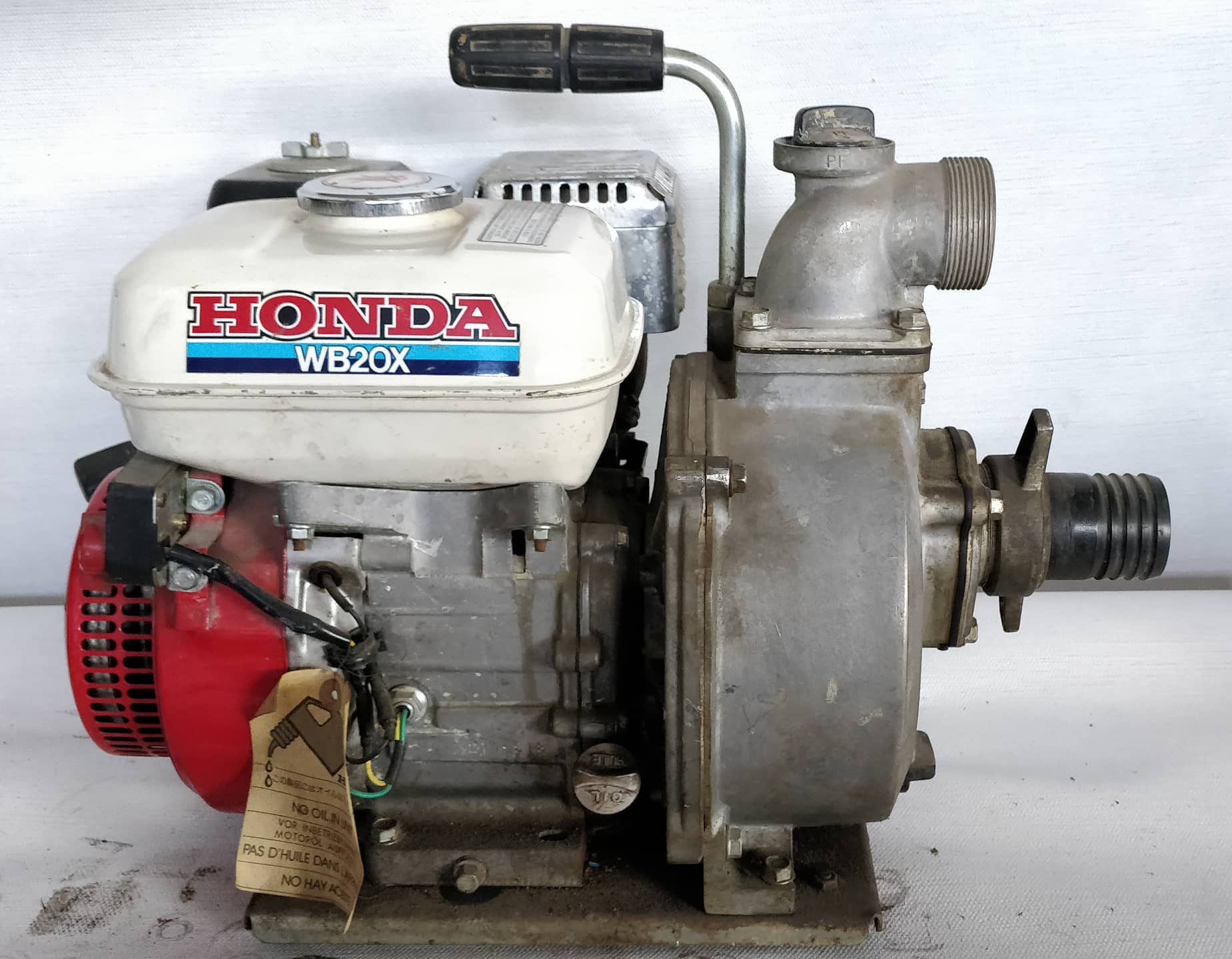 Motopompa honda wb20x