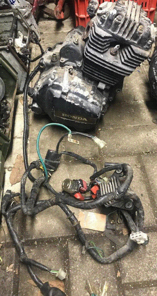 blocco motore Honda XL 125